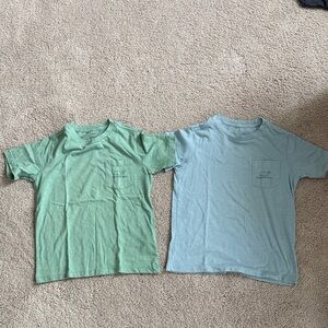 Vineyard Vines Kids' Tees in Green and Blue 5t boys